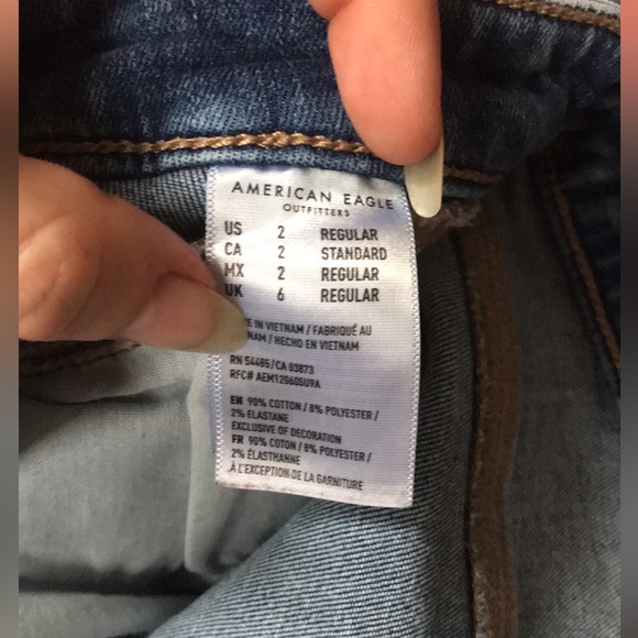 American eagle super high rise jegging - Picture 3 of 4